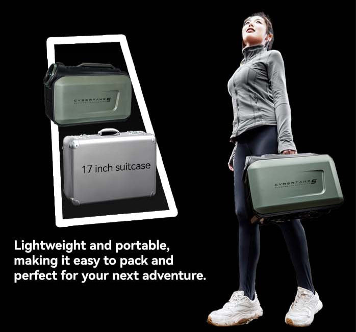 Compact S1 Pro cooling unit for travel and outdoor use